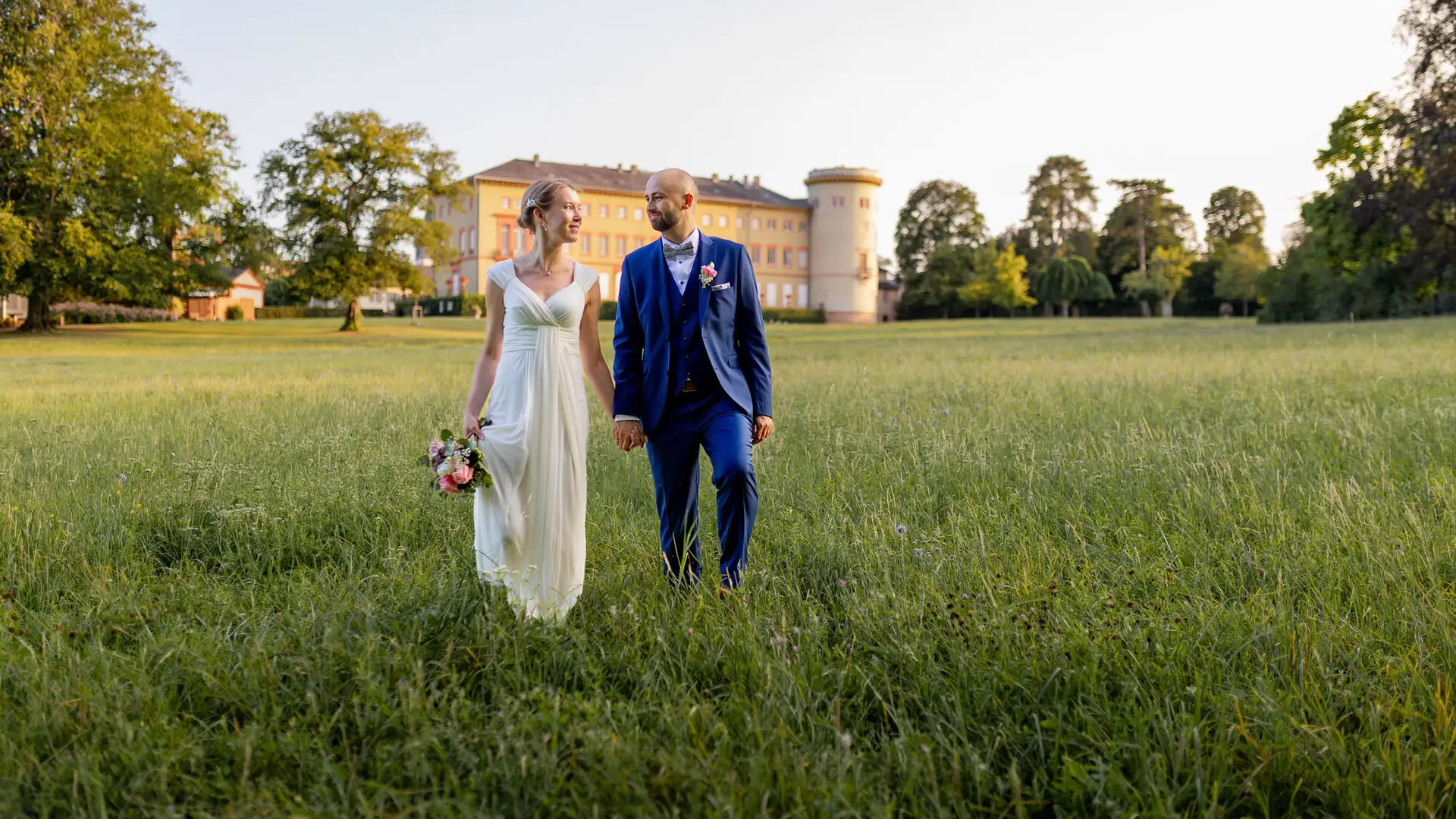 After-Wedding-Shooting im Schlossgarten Worms-Herrnsheim