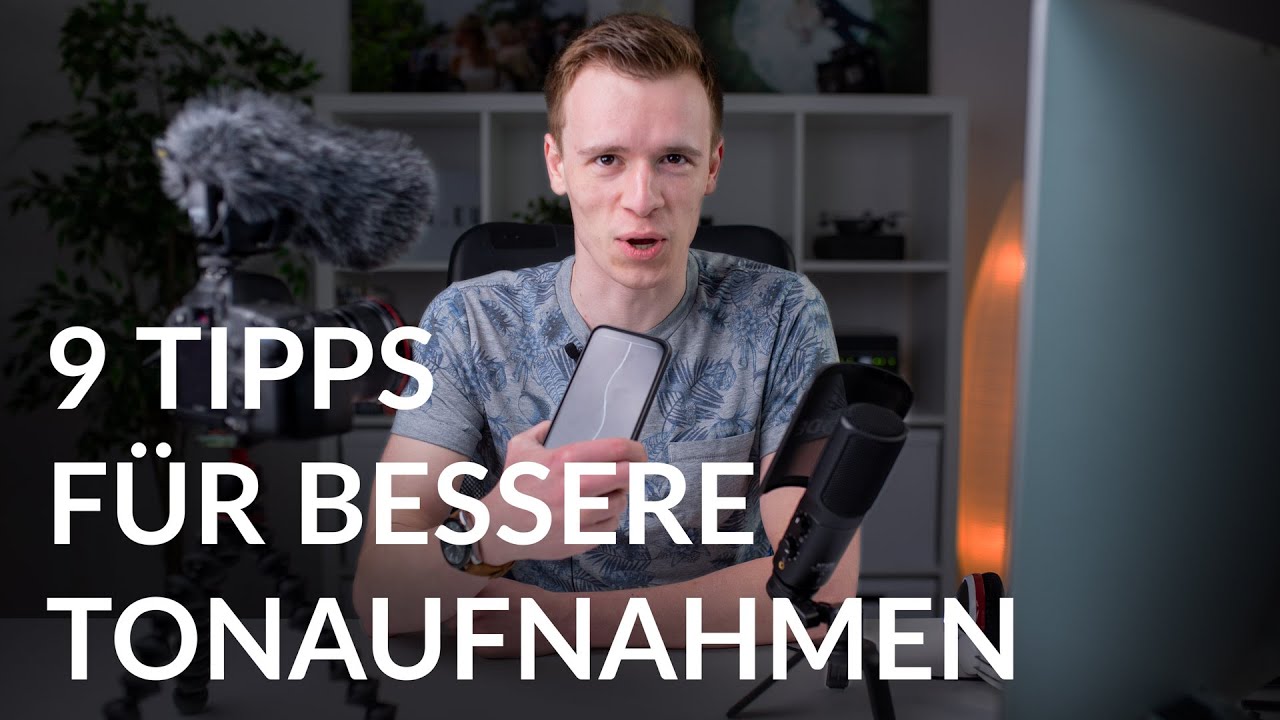 Bild für 9 TIPPS für besseren TON in deinen Videos