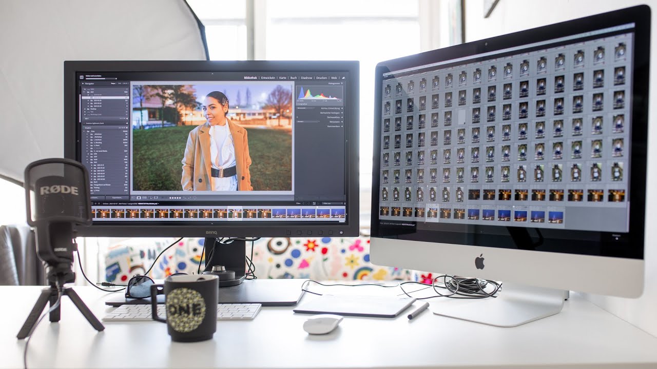 Bild für Bildbearbeitung mit mehrere Monitoren | Lightroom, Photoshop