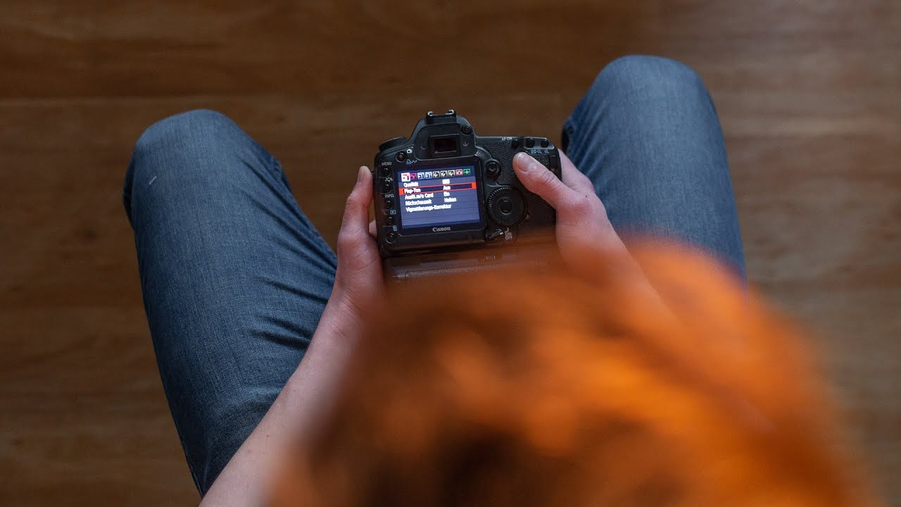 Bild für Erste Einstellungen für jede neue Kamera!