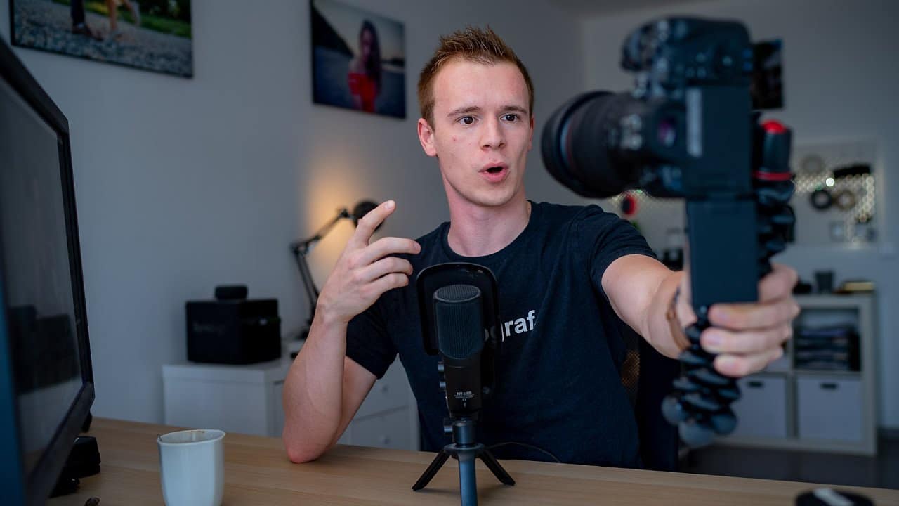 Bild für Filmen im Hochformat...