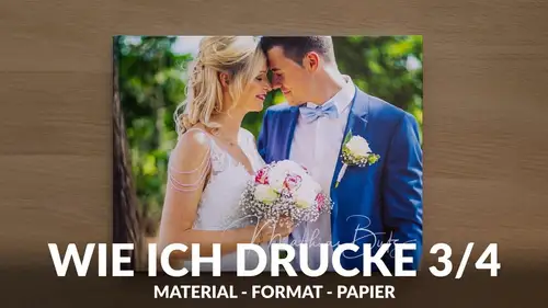 Wie ich drucke 3/4 - Material, Format & Papier