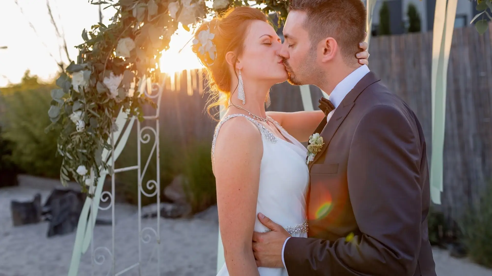 Strand-Hochzeit in Schwetzingen – Claudia & Tim im Miio