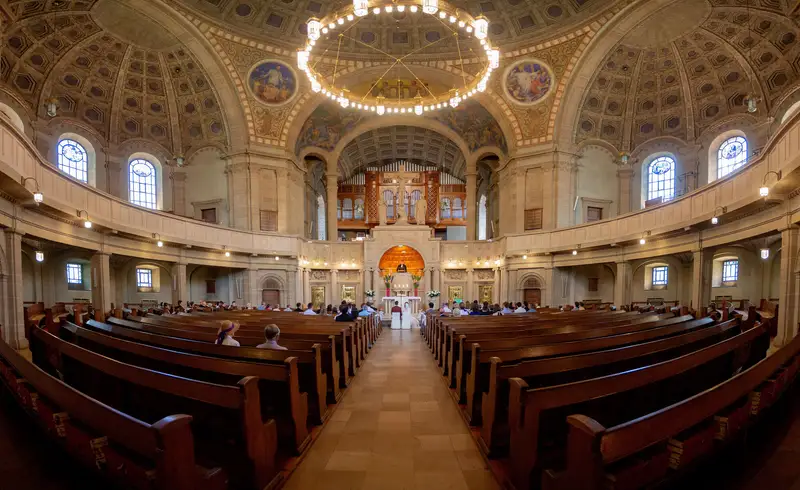 Kirchliche Trauung in der Christuskirche Mannheim